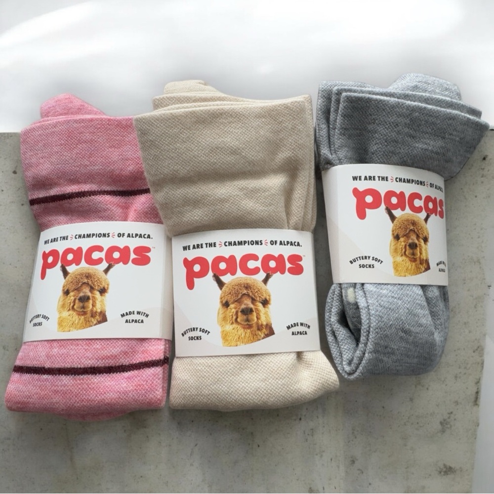 NEW 3 Pairs Woman’s Pacas Compression Socks-M/L